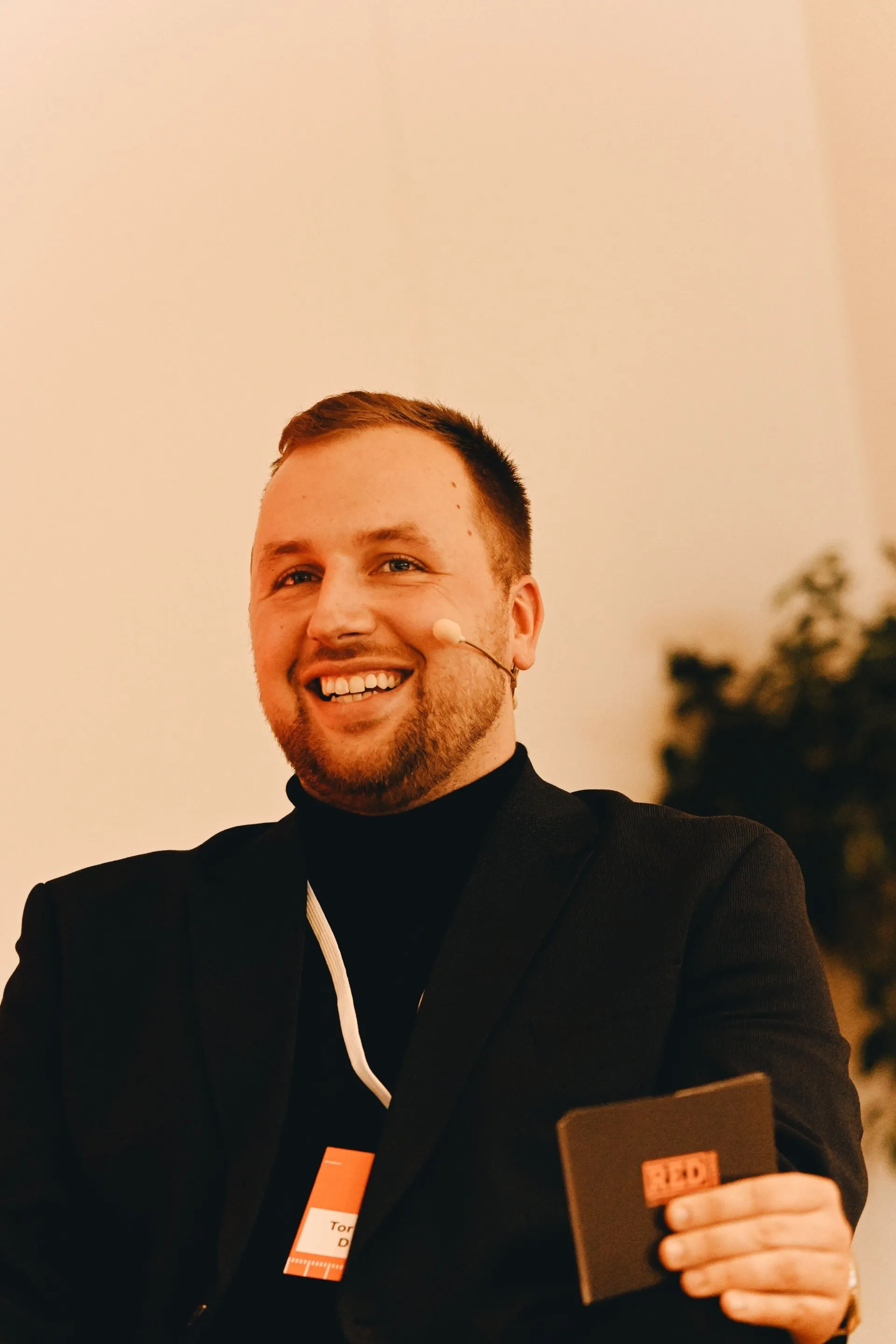 Torben Dill während eines Seminars